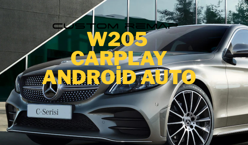 Mercedes W205 Apple Carplay Android Auto Aktivasyon
